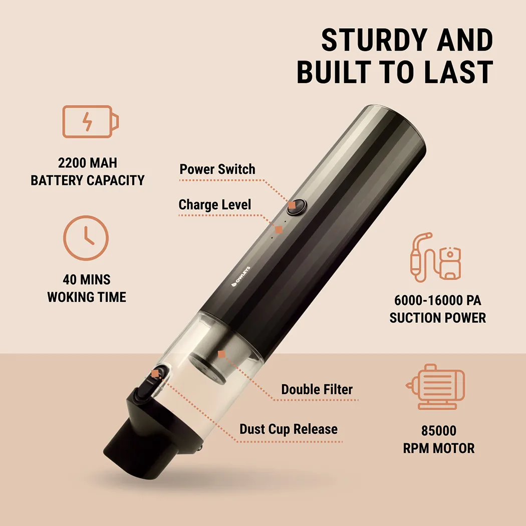 Hand Held Vacuum  |  “Owler 16000PA” by Owleys product image 3 (product view)