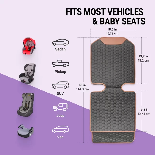 Close-up of Automotive Seat Covers  |  “Hexy” by Owleys - view 2 (product view)