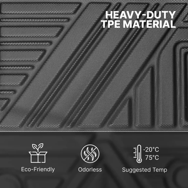 Ford Escape Floor Mats  |  2020-2024 Models Custom Fit in detail - image 1 (product view)