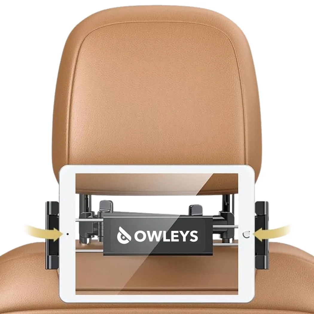 Car Headrest Tablet Holder  |  “Tab Steady” by Owleys - View 11