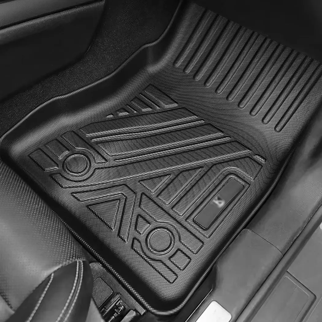 Close-up of Honda Civic Floor Mats  |  2016-2021 Models Custom Fit - view 7 (product view)