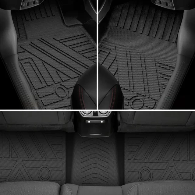 Close-up of Hyundai Tucson Floor Mats  |  2021-2022 Models Custom Fit - view 7 (product view)