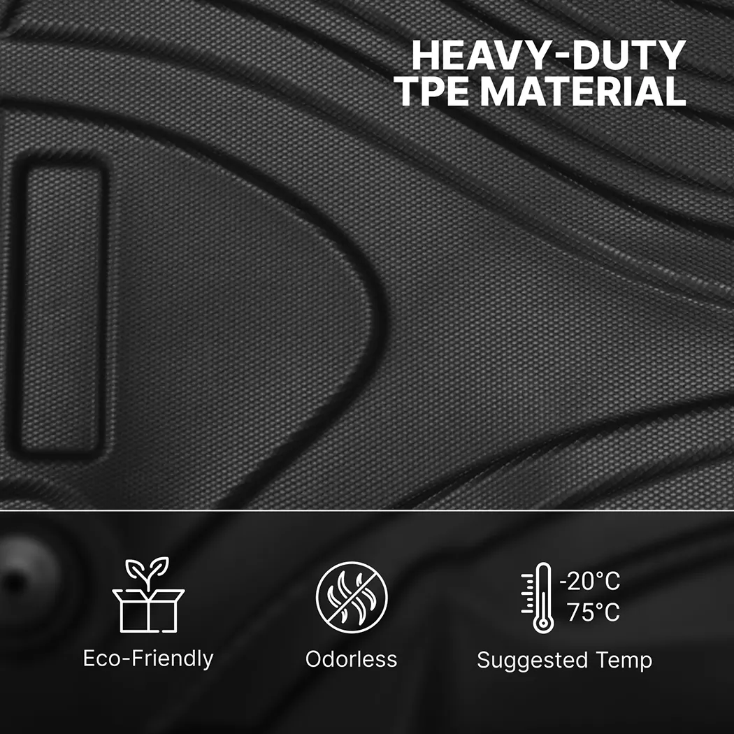 Dodge RAM Floor Mats  |  2019-2024 Models Custom Fit in detail - image 1 (product view)