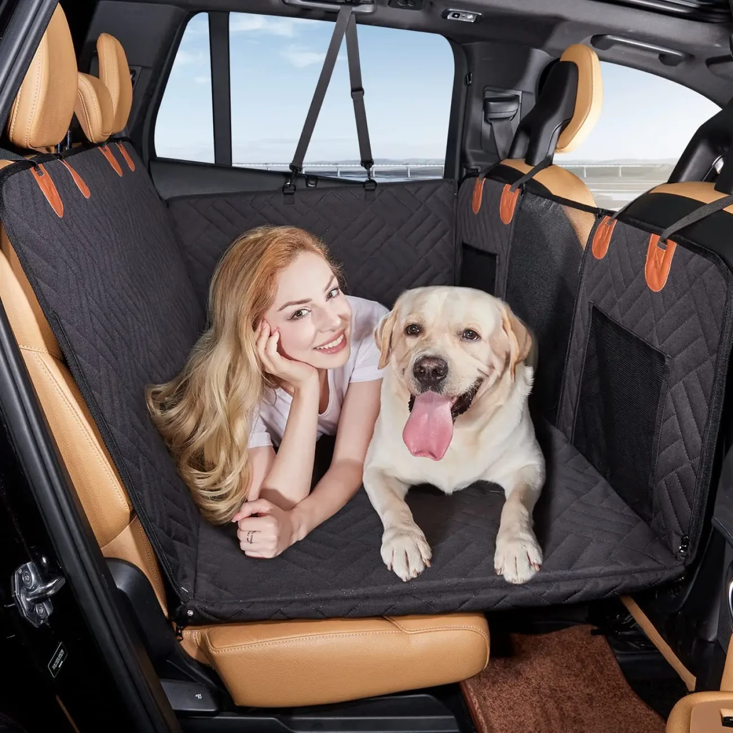 Image of Backseat Extender For Dogs  |  Owleys - view 0 (product view)