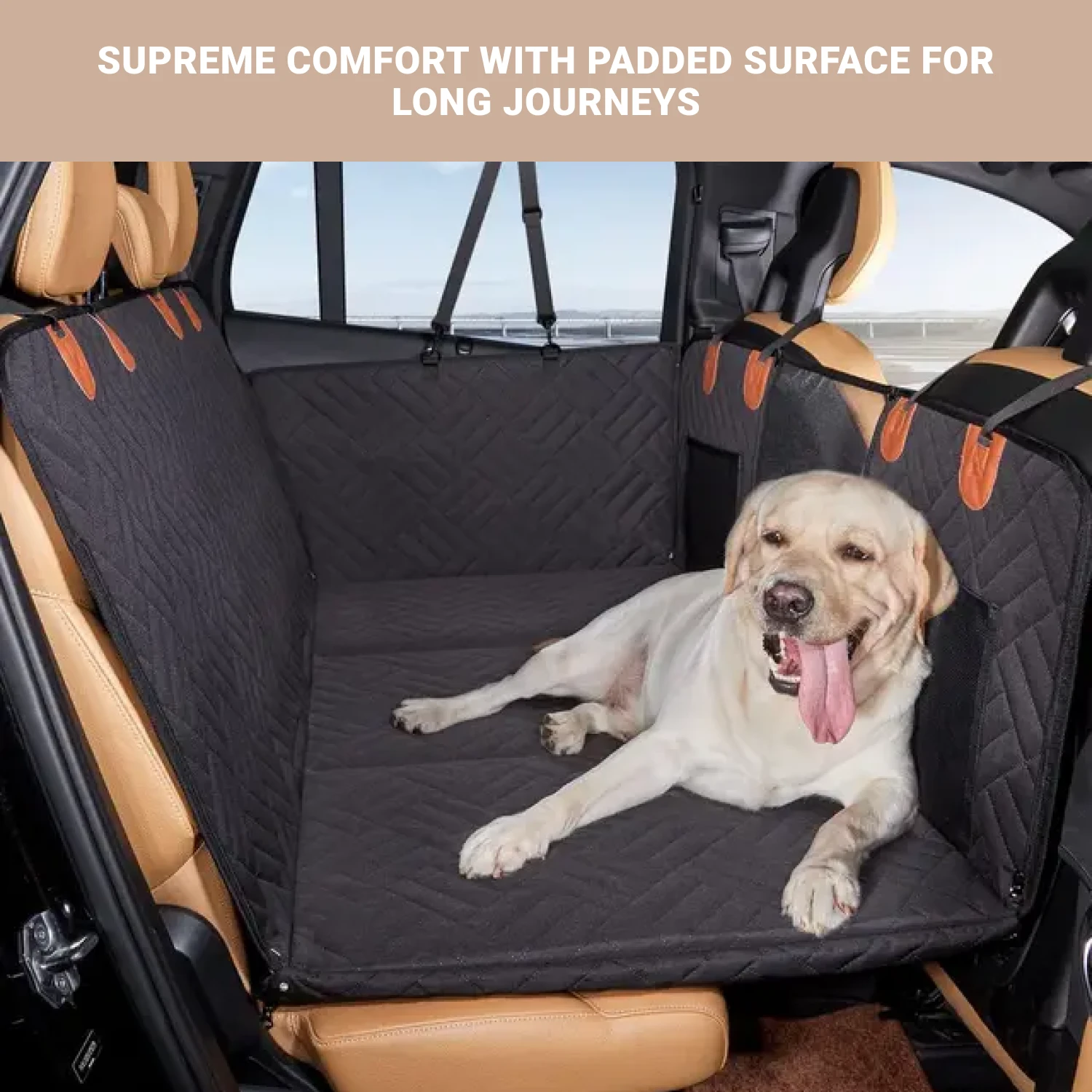 Detailed look at Backseat Extender For Dogs  |  Owleys - image 4 (product view)