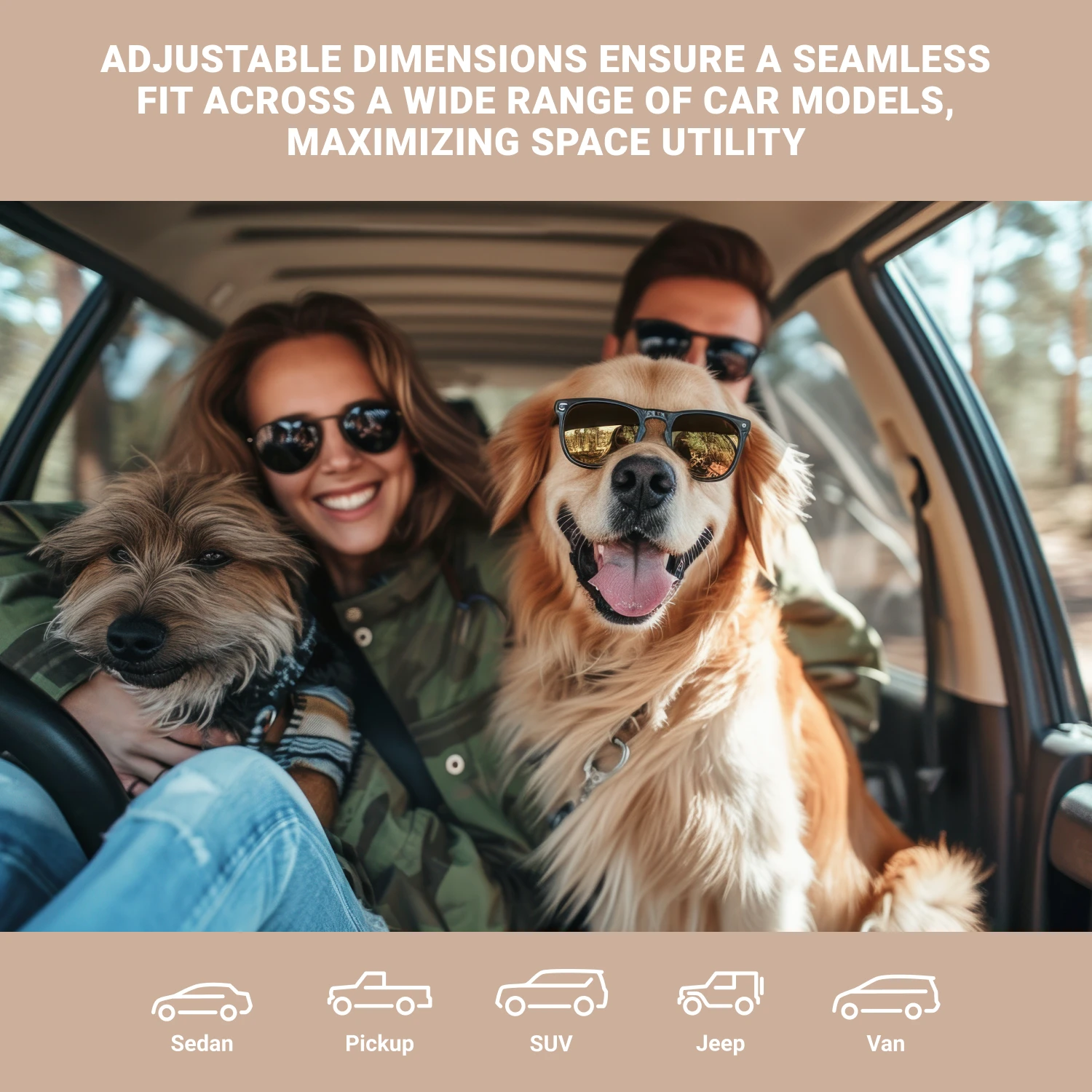 Image of Backseat Extender For Dogs  |  Owleys - view 10 (product view)