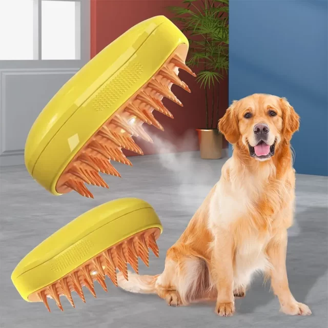 Dog Grooming Brush  |  “Vapor” by Owleys