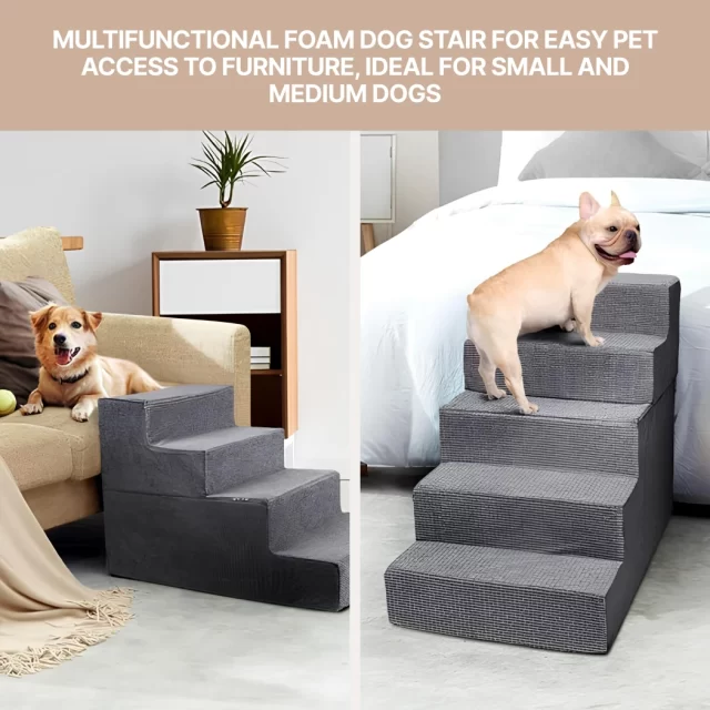 Multifunctional Foam Dog Steps – Portable, Steady, and Easy to Clean in detail - image 1 (product view)