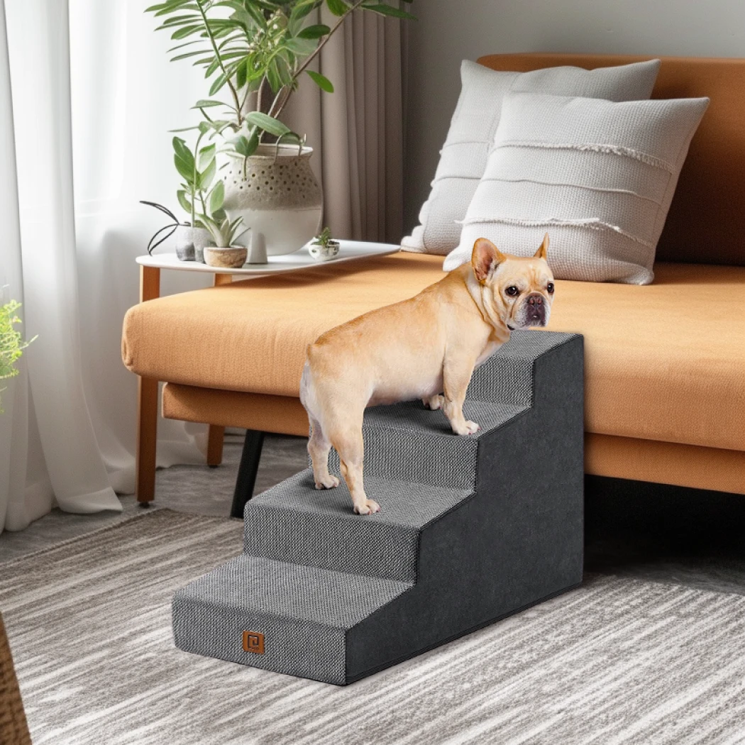 Close-up of Multifunctional Foam Dog Steps – Portable, Steady, and Easy to Clean - view 7 (product view)