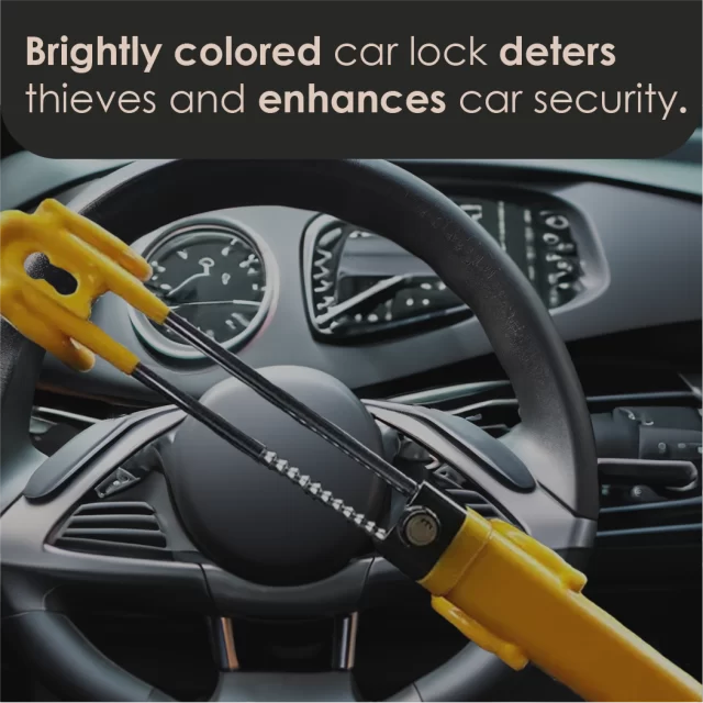 Steering Wheel Lock  |  “Lock Guard” by Owleys in detail - image 1 (product view)