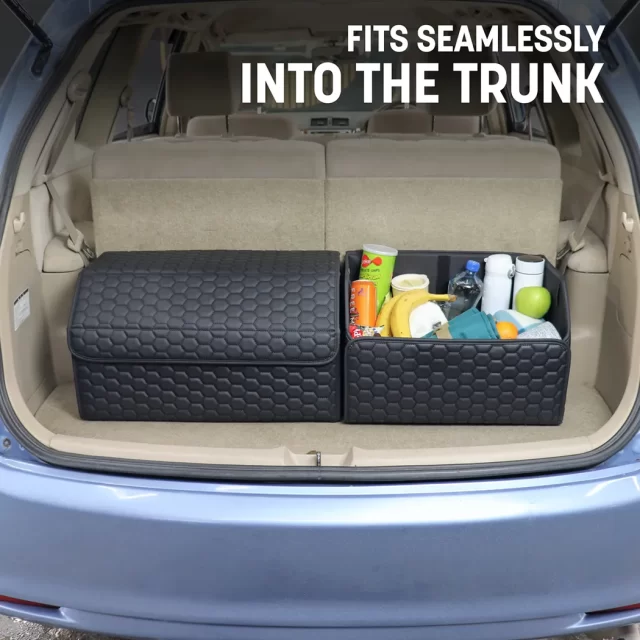 Close-up of Chevy Equinox Trunk Organizer - view 2 (product view)