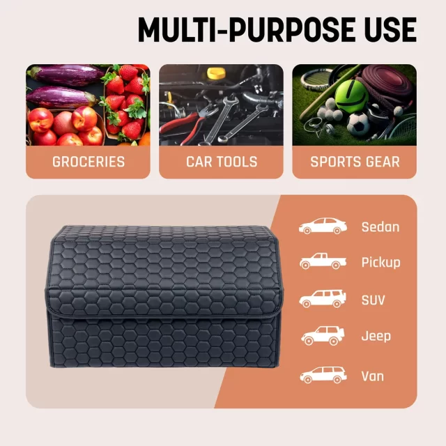 Detailed look at Chevy Equinox Trunk Organizer - image 4 (product view)