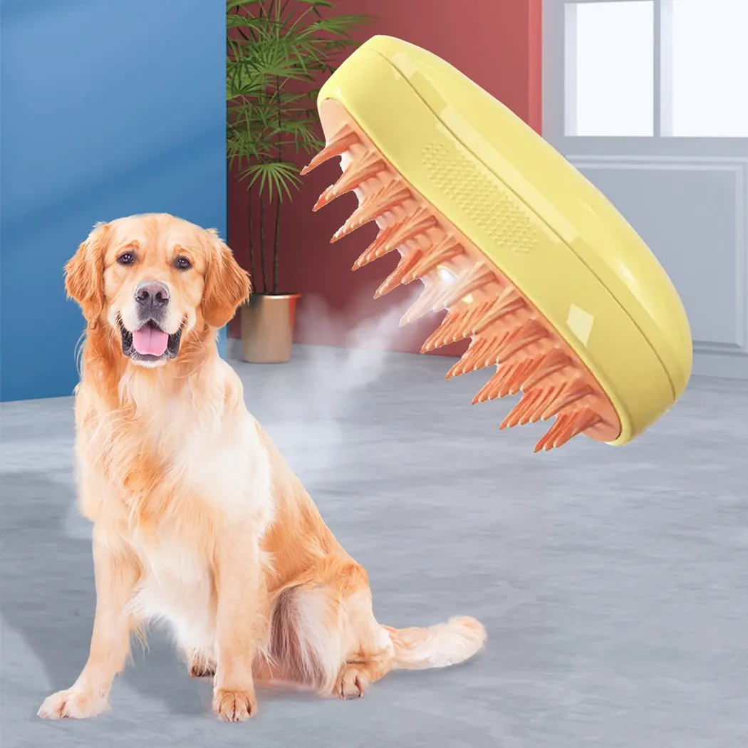 Dog Brush for Shedding Dogs  |  “Vapor” by Owleys product image 8 (product view)