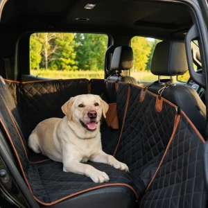GMC Sierra Dog Seat Cover  |  “Travel Buddy” by Owleys