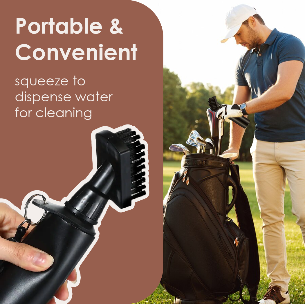 Golf Cleaning Brush  |  “Clean Strike” by Owleys in detail - image 1 (product view)