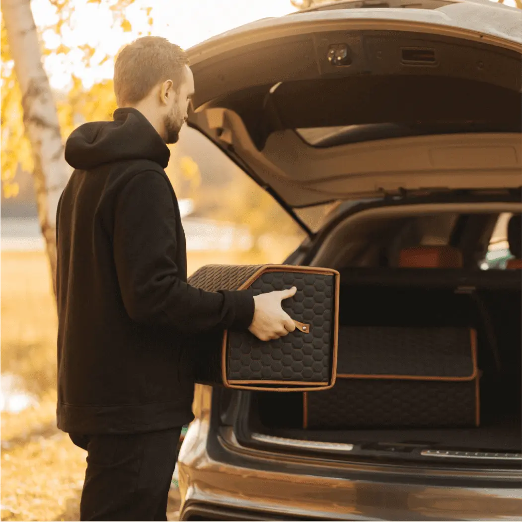 Trunk Organizer for Tools  |  “Hexy” by Owleys product image 8 (product view)