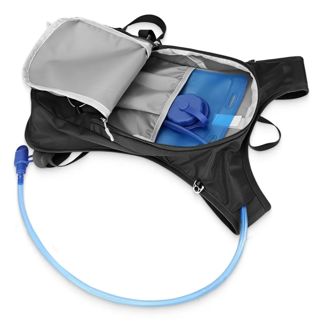 thumbnail image 2 of INOXTO Running Hydration Vest Backpack - 5L With 2x450ml + 1.5L Water Bladder For Hiking Cycling 2 of 4