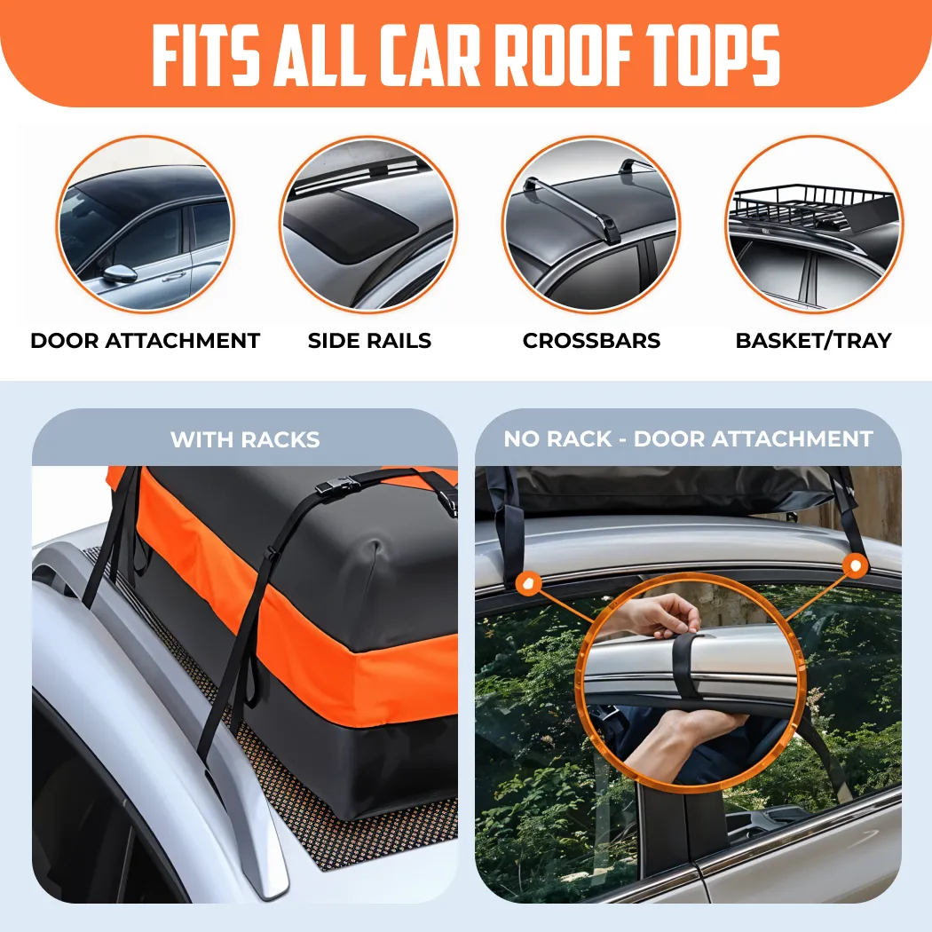 Waterproof Car Rooftop Storage Carrier  |  “Safe Voyage” by Owleys - View 5