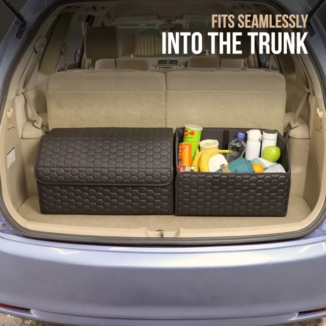 Close-up of Subaru Crosstrek Trunk Organizer - view 2 (product view)