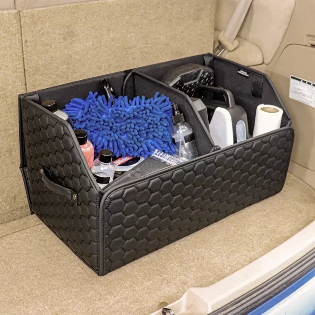 Close-up of Subaru Crosstrek Trunk Organizer - view 7 (product view)