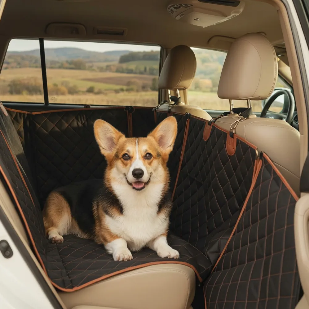 Toyota Prius Dog Seat Cover  |  “Travel Buddy” by Owleys