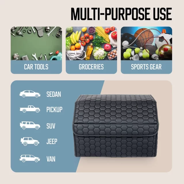 Detailed look at Toyota Prius Trunk Organizer - image 4 (product view)