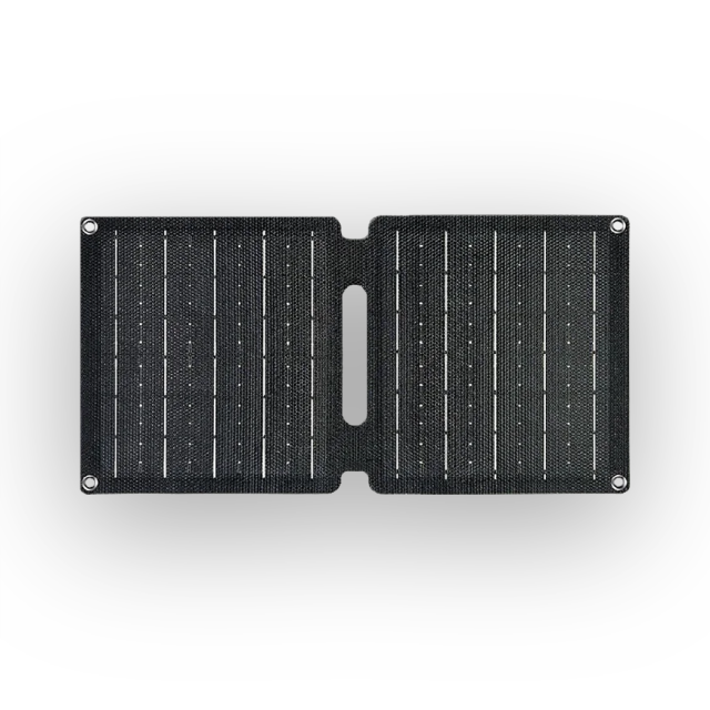 Foldable Solar Panel Charger  |  “Sunpulse” by Owleys