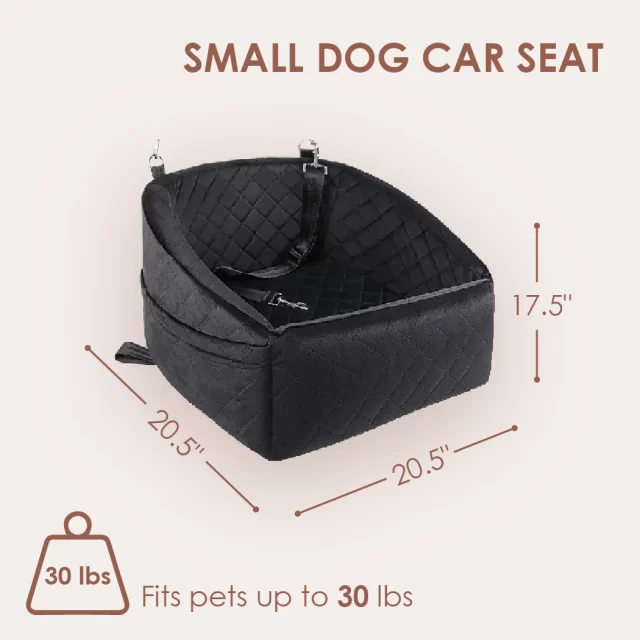 Detailed look at Dog Seat For A Car |  “Paws Ride” by Owleys - image 4 (product view)