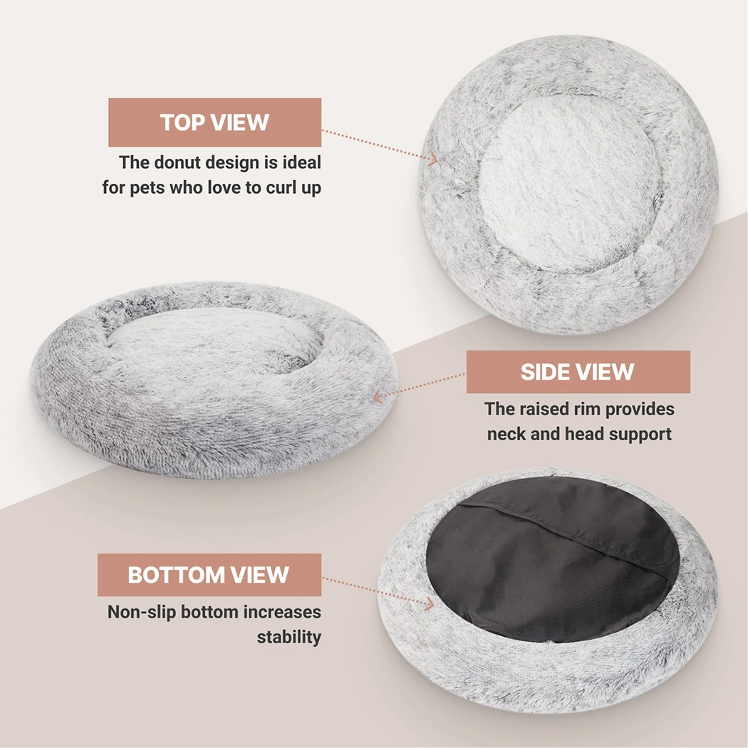 Close-up of Calming Dog Bed  |  “Pet Nest” by Owleys - view 2 (product view)