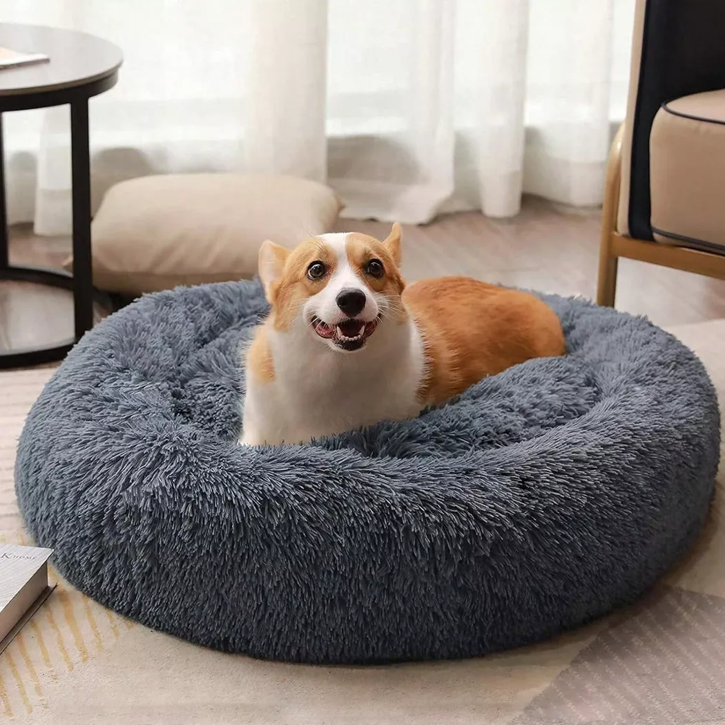 Jullymart calming dog bed hotsell