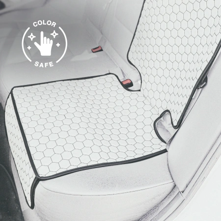 White Hexy Seat Protector 1 Description