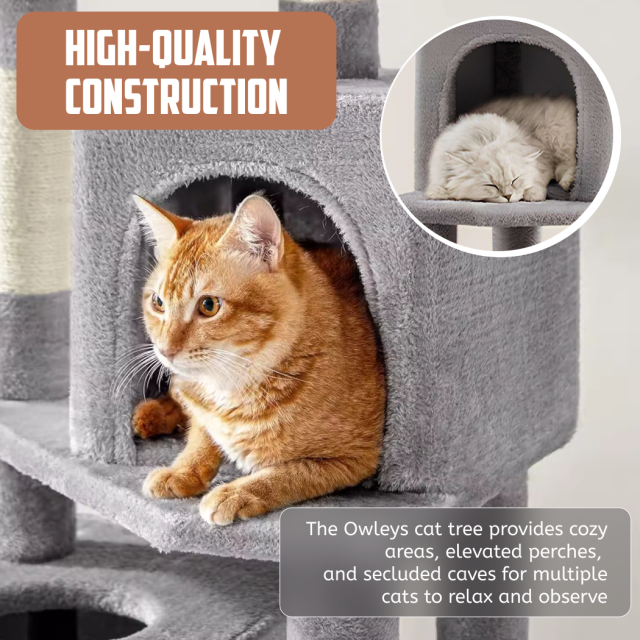 Cat Tree  |  “Whisker Woods” by Owleys product image 3 (product view)