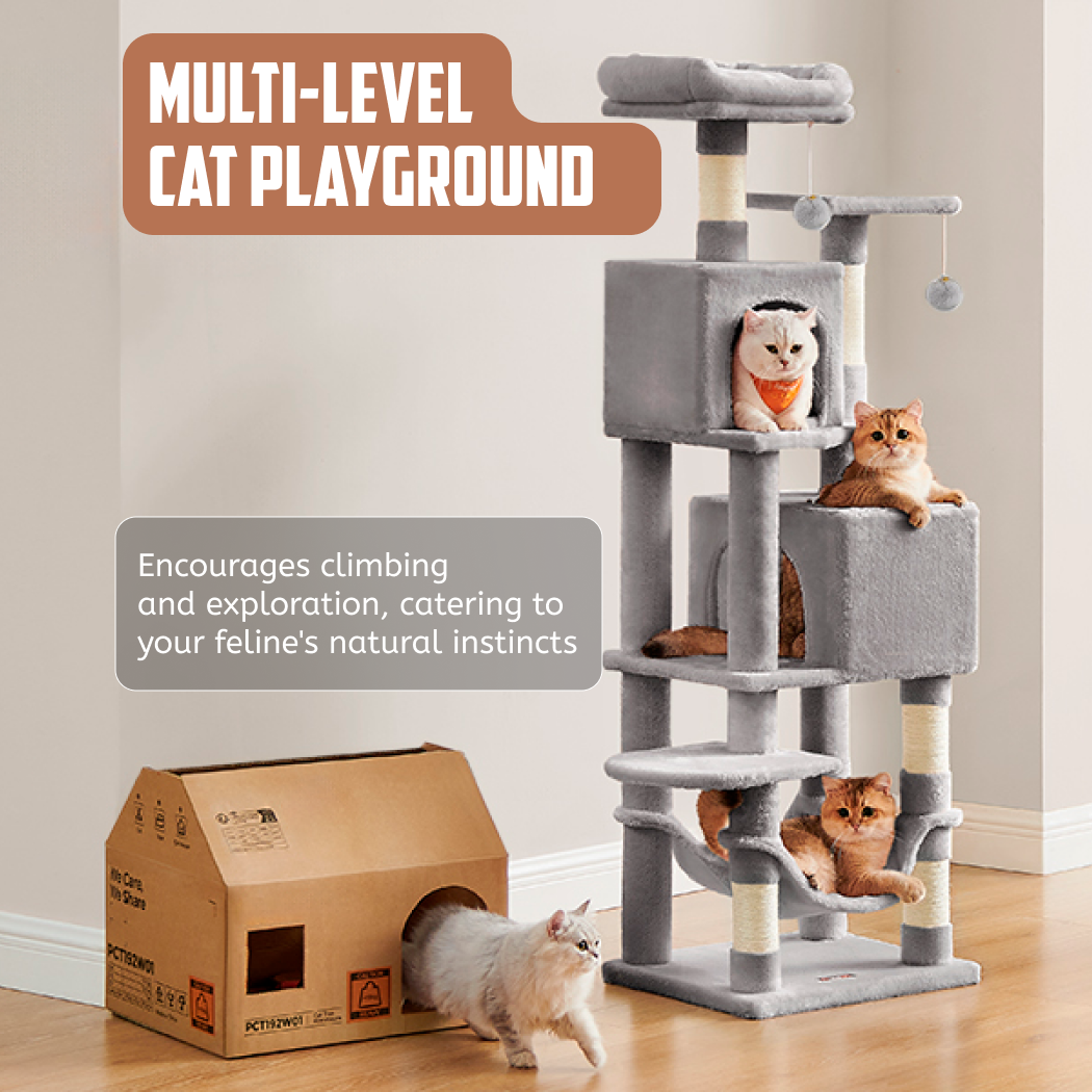 Detailed look at Cat Tree  |  “Whisker Woods” by Owleys - image 4 (product view)