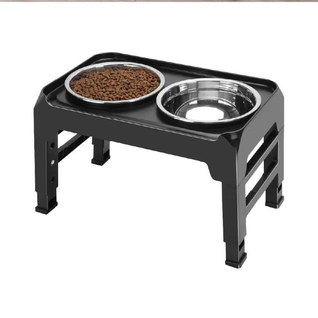 Image of Elevated Dog Bowls  |  “High Bites” by Owleys - view 5 (product view)