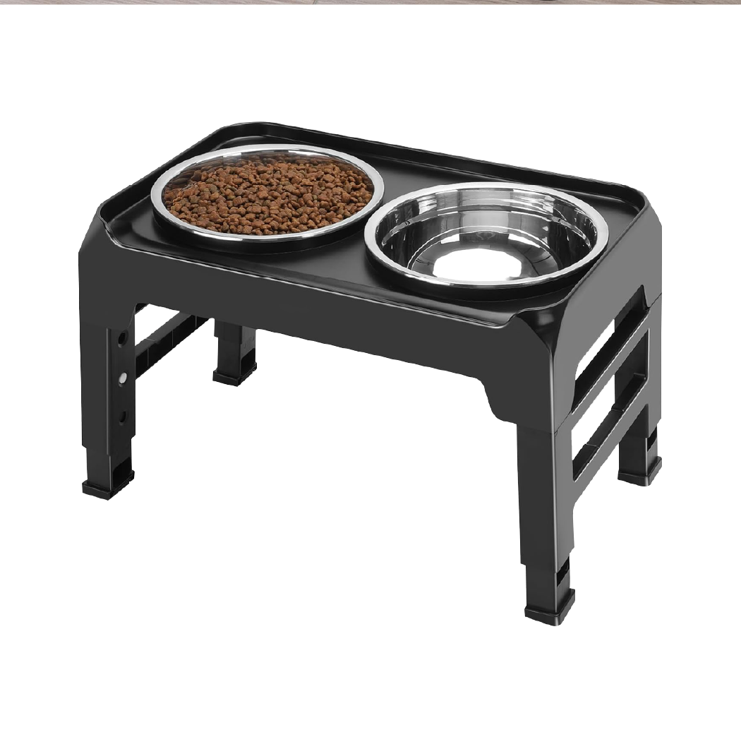 Image of Elevated Dog Bowls  |  “High Bites” by Owleys - view 5 (product view)