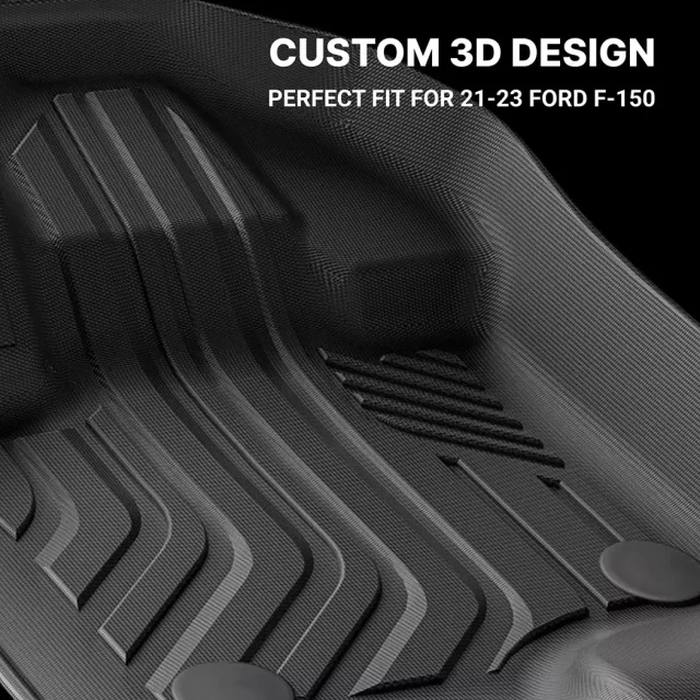 Close-up of Ford F-150 2021-2023 Floor Mats Set - view 2 (product view)