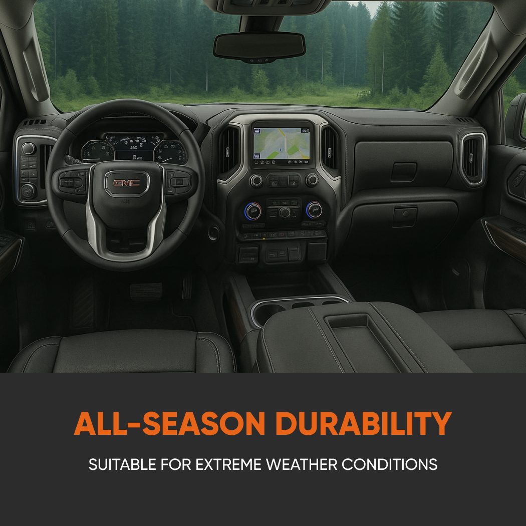 GMC Sierra Floor Mats – Eco-Safe TPE  |  2019-2023 Models Custom Fit - View 3