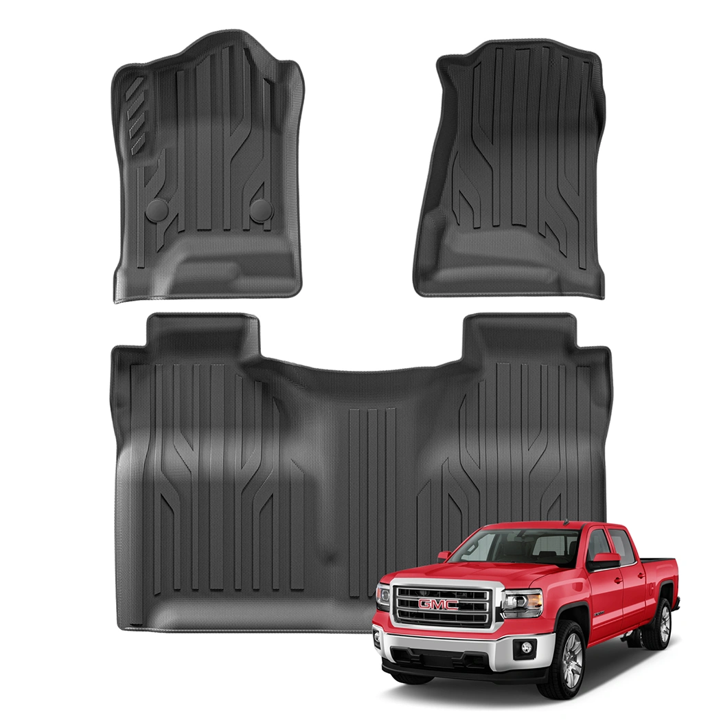 Image of GMC Sierra 2012-2018 Floor Mats Set - view 0 (product view)