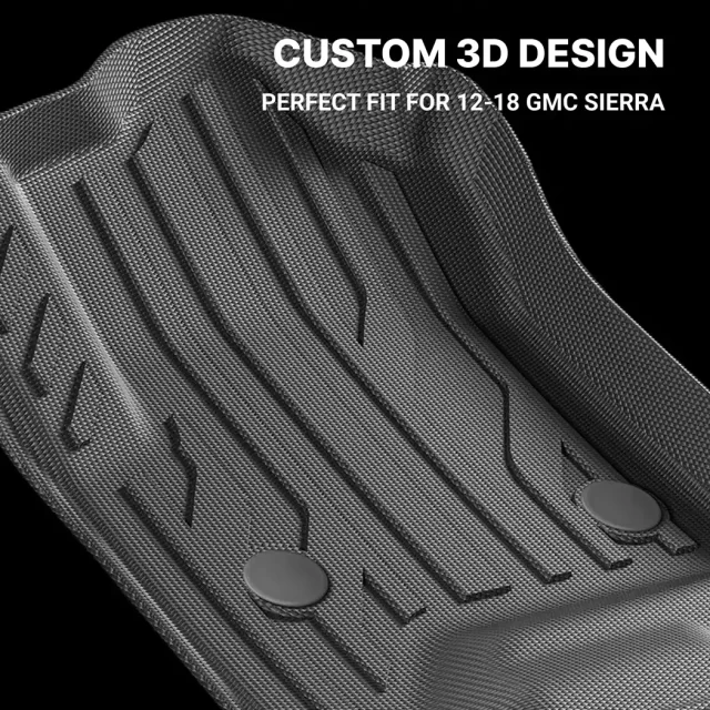 GMC Sierra 2012-2018 Floor Mats Set in detail - image 1 (product view)