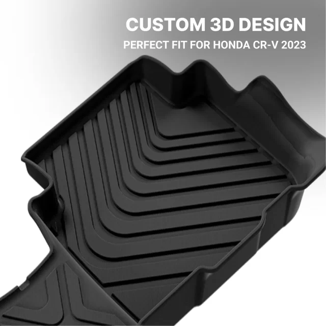 Honda CR-V Floor Mats  |  2023 Model Custom Fit in detail - image 1 (product view)