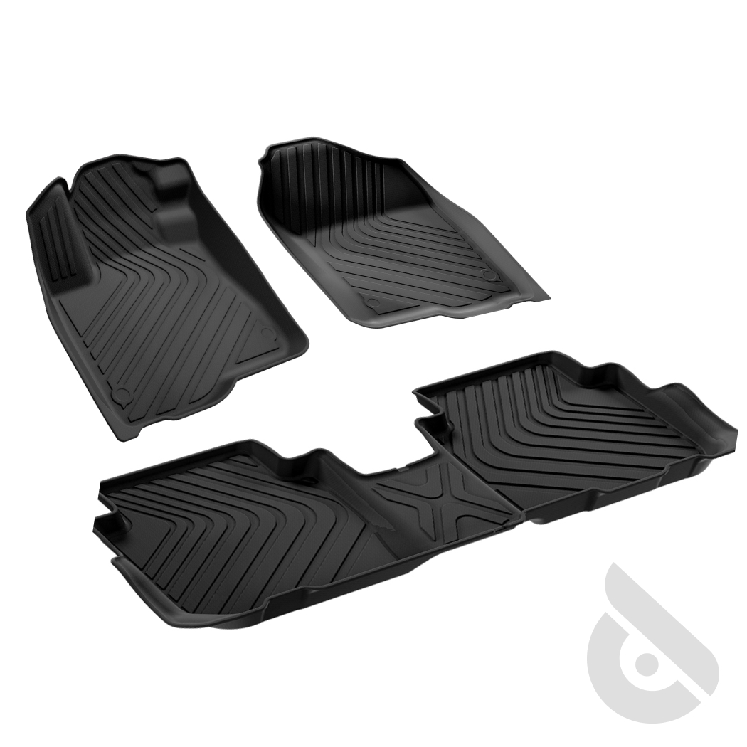 Honda CR-V Floor Mats – Eco-Safe TPE  |  2023 Model Custom Fit - View 2