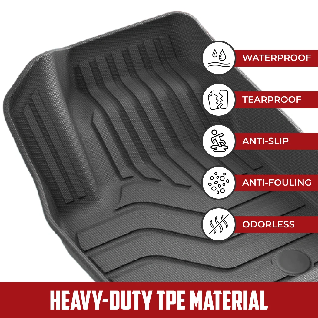 Nissan Rogue Floor Mats  |  2021 Model Custom Fit in detail - image 1 (product view)