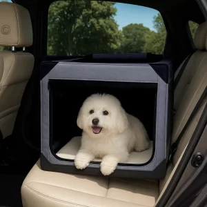 Travel Dog Crate  |  “Quick Kennel” by Owleys