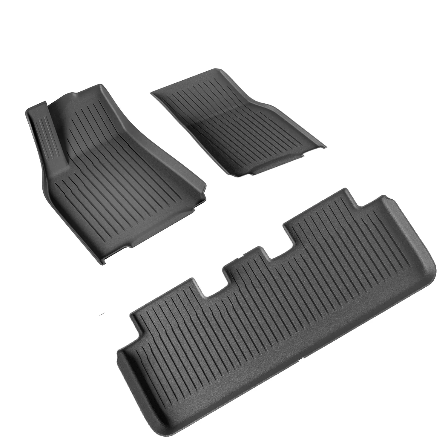 Tesla Model Y Floor Mats Set in detail - image 6 (product view)