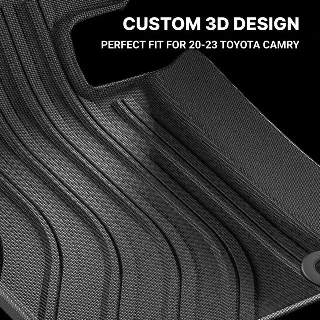 Toyota Camry 2020-2023 Floor Mats Set in detail - image 1 (product view)