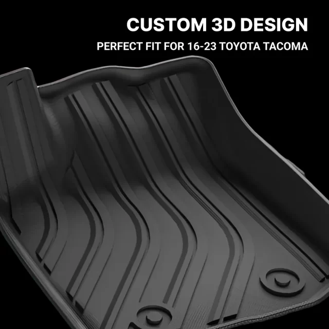 Toyota Tacoma 2016-2023 Floor Mats Set in detail - image 1 (product view)