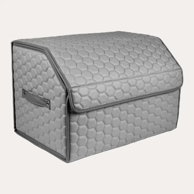 Car Trunk Organizer  |  17.7 in – Gray “Hexy” by Owleys