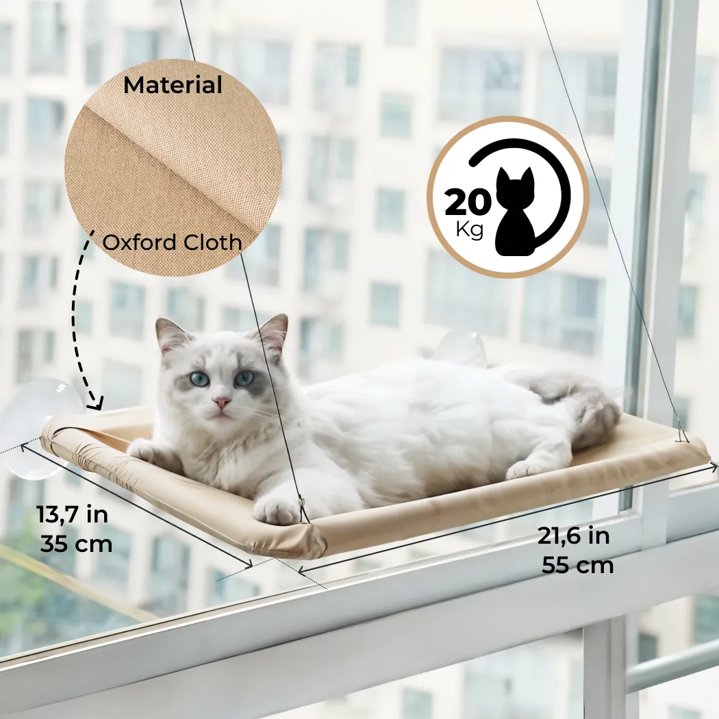 Cat Window Hammock  |  “Sky Lounge” by Owleys product image 3 (product view)