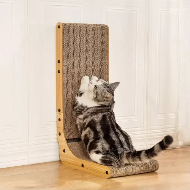 Cat Scratching Board  |  “Scratchy Nest” by Owleys