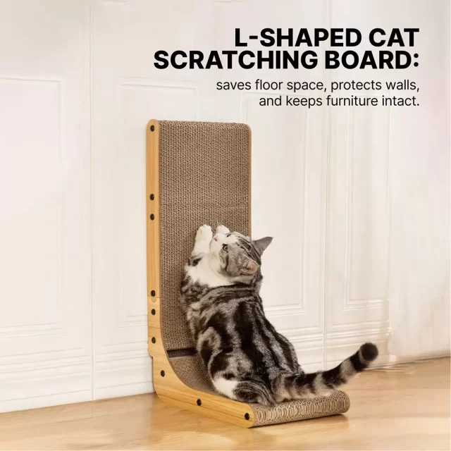 Detailed look at Cat Scratching Board  |  “Scratchy Nest” by Owleys - image 4 (product view)